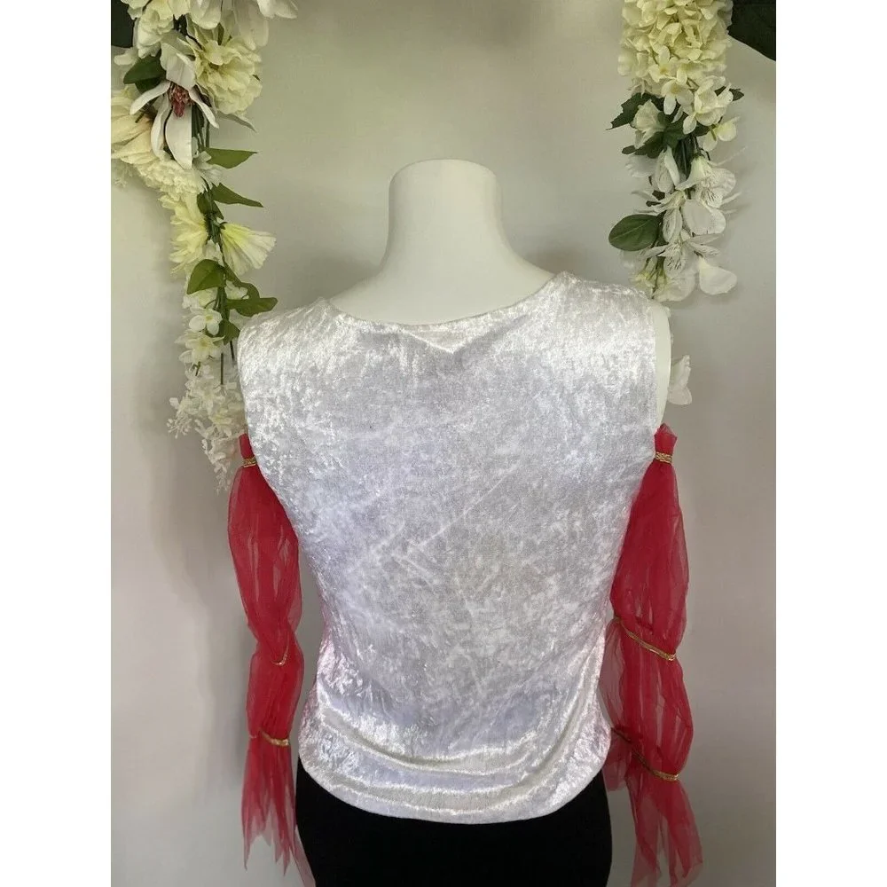 Rubies Renaissance Faire Medieval‎ Wench Women’s Costume Top Only Size Small EUC